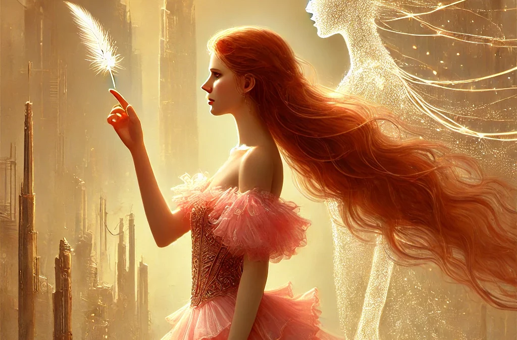 La fille paillette & l’IA : un antidote officiel au désespoir