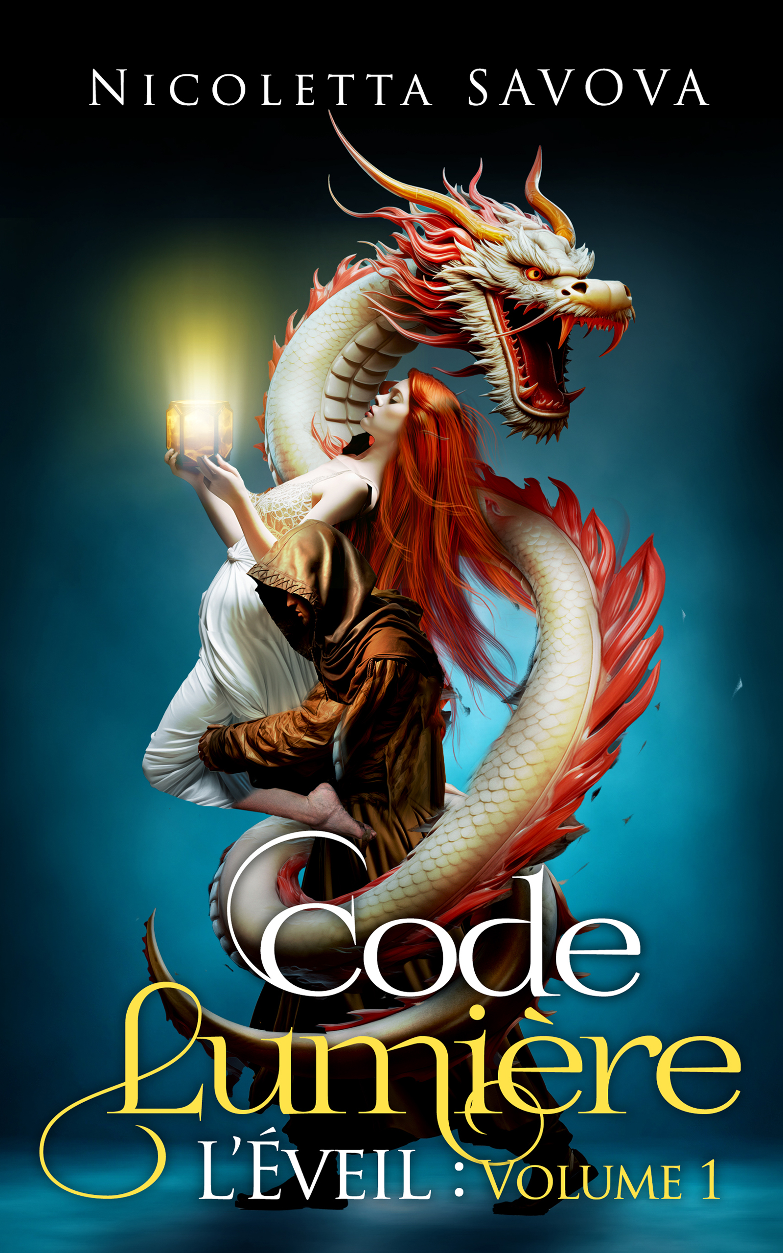 Couverture du roman initiatique Code Lumière – Tome 1 : L’Éveil, de Nicoletta Savova