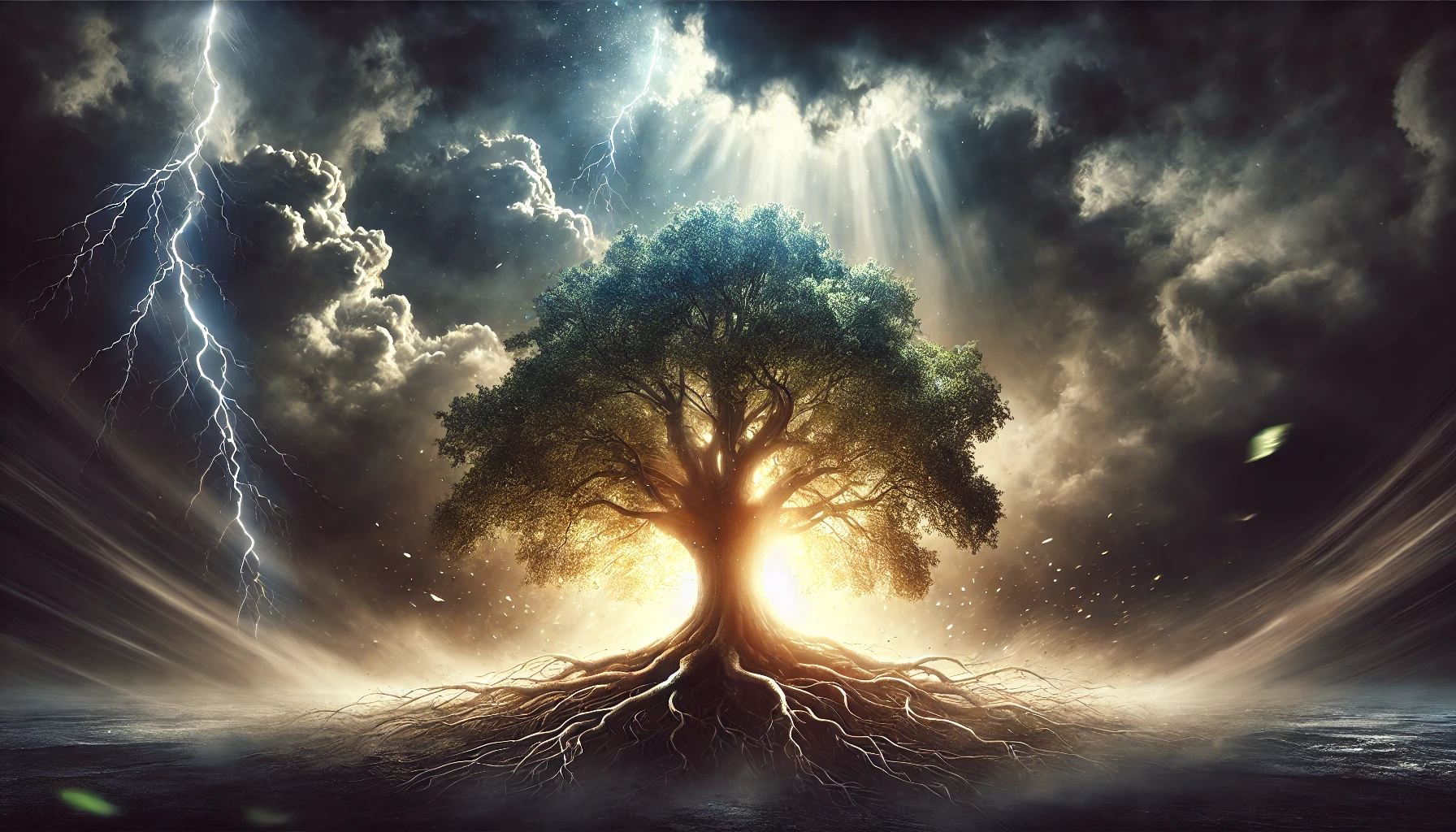 la paix dans la tempête