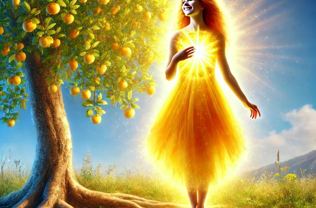 Récolter les fruits avec la Reine des Moissons