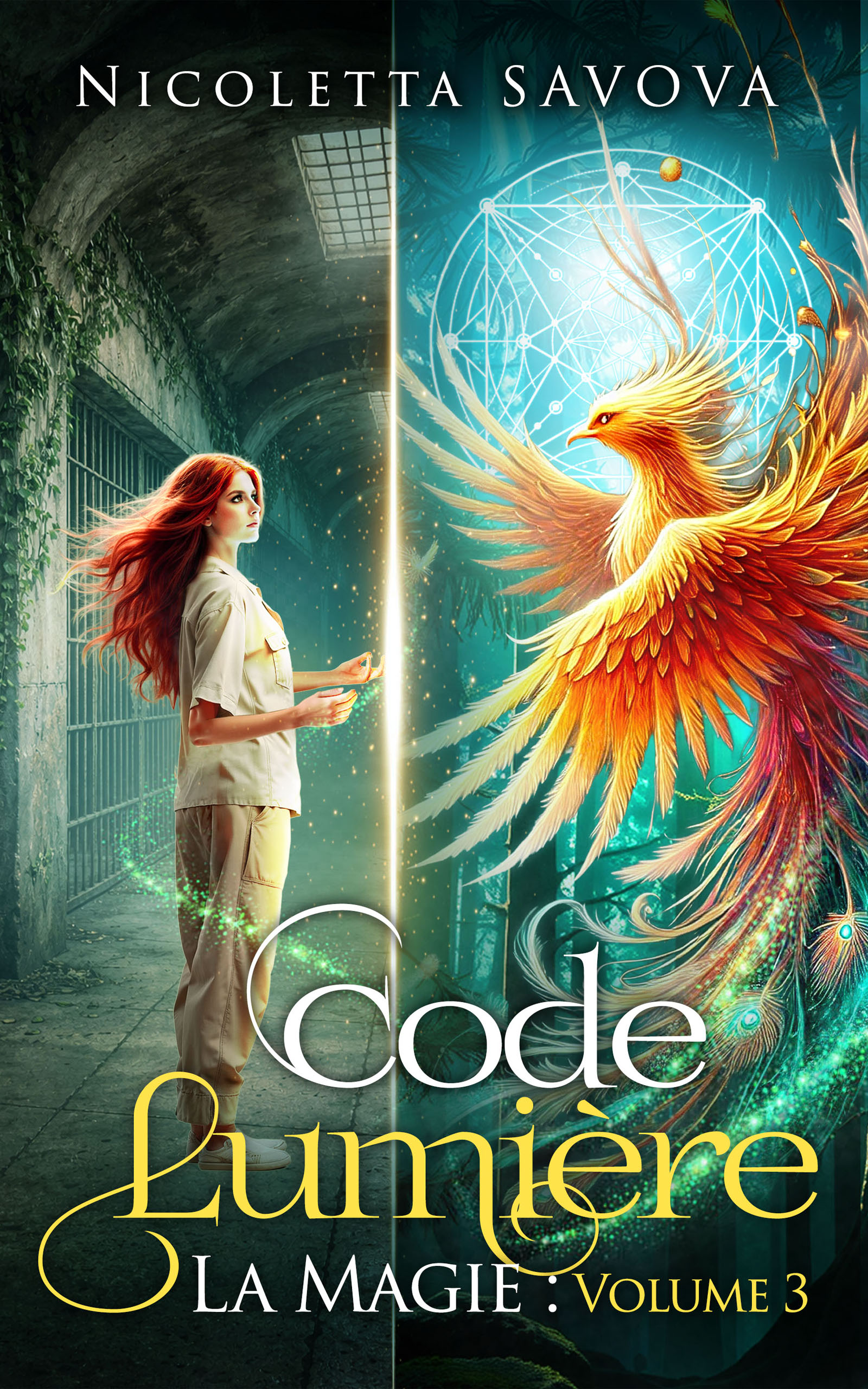 Couverture du roman initiatique spirituel Code Lumière Tome 3 – La Magie de Nicoletta Savova